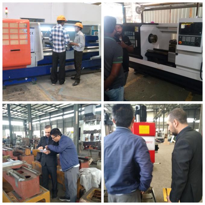 CK0640 Döner Kesme Dikey CNC Makinesi Otomatik Düz Yatak Horizontal 5