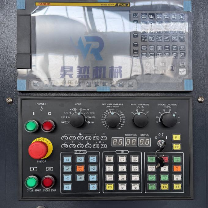 Çifte Spindle Eğri Yatak Otomatik CNC Döner TCK56Y Sub Spindle Drive ile CNC Döner Döner 2