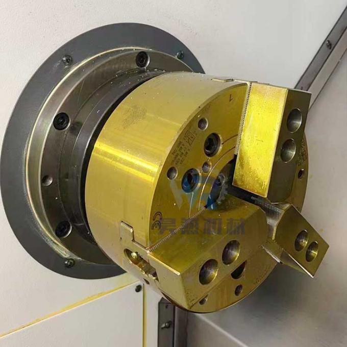 Çifte Spindle Eğri Yatak Otomatik CNC Döner TCK56Y Sub Spindle Drive ile CNC Döner Döner 3