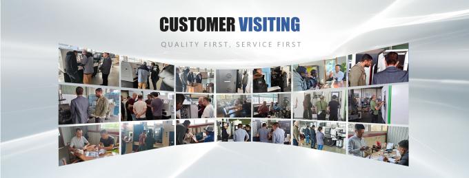 Çifte Spindle Eğri Yatak Otomatik CNC Döner TCK56Y Sub Spindle Drive ile CNC Döner Döner 9