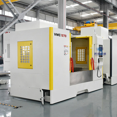 VMC 1270 Dikey CNC Delme Makinesi 3 Eksenli Yatay CNC İşleme Merkezi