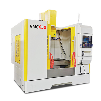 Küçük CNC VMC Makinesi Dikey Freze Makinesi 3 Eksen Vmc650