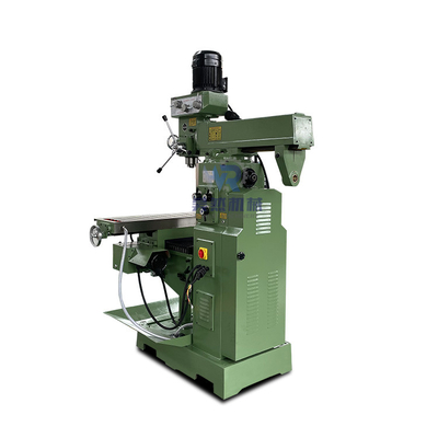 Mini Manuel Freze Dikey Delme Makinesi 3 Eksen ZX6350A Dişli Kafası