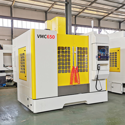 Mini CNC Freze Merkezi Metal Freze Makinesi 4 Eksen CNC Freze Makinesi VMC 840