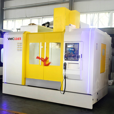 Metal Vmc1165 için CNC 4 Eksen VMC Makinesi Küçük Yatay İşleme Merkezi