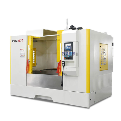 5 eksenli Büyük CNC Dikey İşleme Merkezi Makinesi Vmc1270