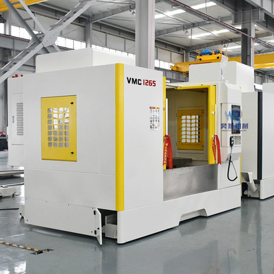 Yüksek Verimlilik Yeni Dikey 4 Eksen VMC Makinesi VMC1265 Knd Controller