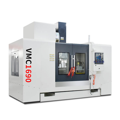 3 Eksen Dikey Freze Merkezi CNC Freze Yüksek Hızlı VMC Makinesi VMC1690