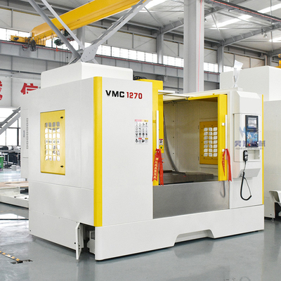 Beş Eksenli Mini VMC CNC Freze Makinesi Merkezi VMC1270 Dikey ve Yatay