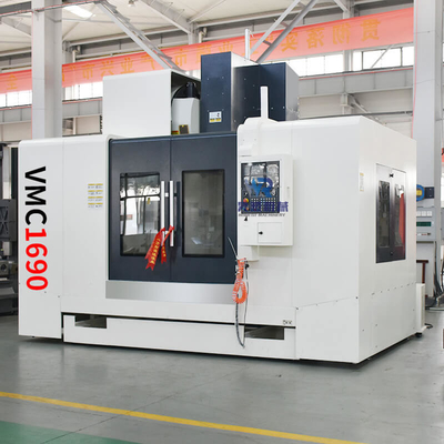 5 Eksen Yüksek Hassasiyetli VMC CNC Freze Makinesi Merkezi Vmc1690