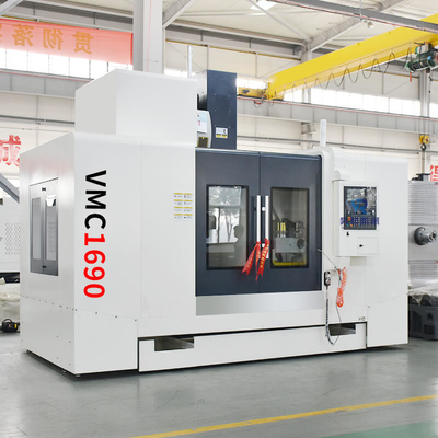 5 Eksen Yüksek Hassasiyetli VMC CNC Freze Makinesi Merkezi Vmc1690