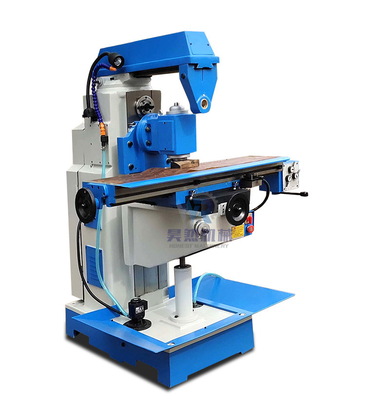 Metal İşleme 400mm 3kw için Hafif Hizmet Yatay küçük Kafa Freze Makinesi