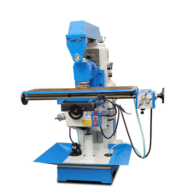 Metal İşleme 400mm 3kw için Hafif Hizmet Yatay küçük Kafa Freze Makinesi