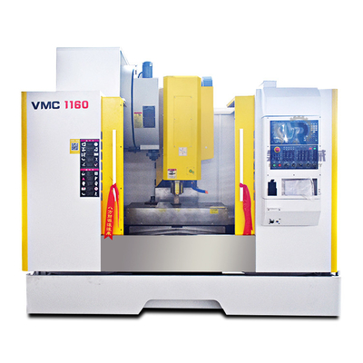 Yüksek Hassasiyetli Alüminyum Cnc Freze Makinesi Vmc 1160 4 Eksen
