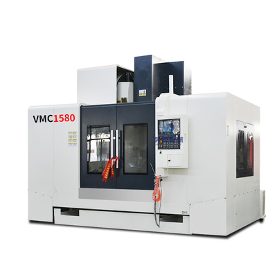 Metal 4 Eksen Cnc Freze Makinesi Vmc1580 Dik Tip