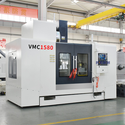Metal 4 Eksen Cnc Freze Makinesi Vmc1580 Dik Tip
