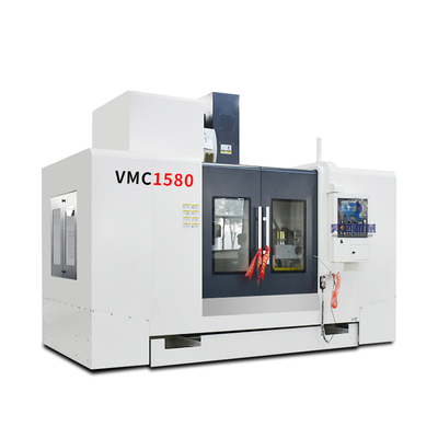 Metal 4 Eksen Cnc Freze Makinesi Vmc1580 Dik Tip