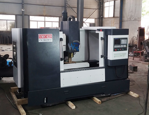 Özel VMC420 CNC Dikey İşleme Merkezi freze makinesi 380V 50HZ