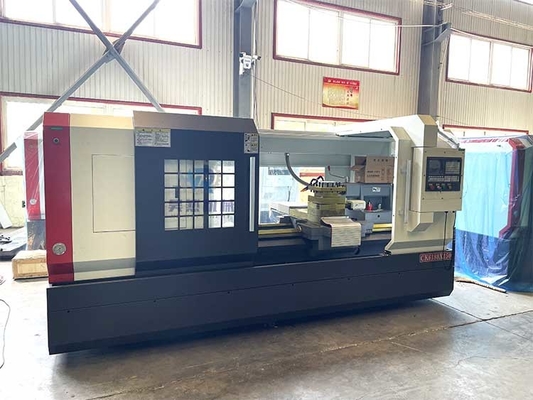 Ck6180 Cnc Lathe Makinesi Yüksek hassasiyet yüksek güç