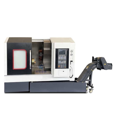 TCK550 Eğri Yatak CNC Döner Metal Dönüştürme Makinesi 550mm çapı