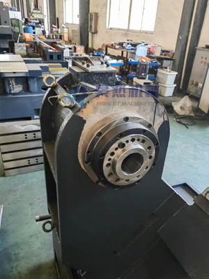 Yüksek hassasiyetli yatay eğimli yatak CNC Dönüştürme Makinesi TCK46P