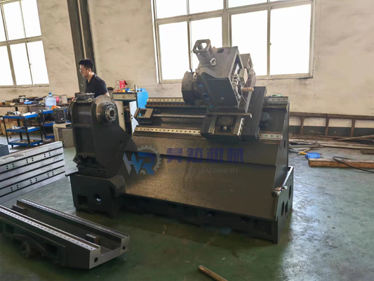 Yüksek hassasiyetli yatay eğimli yatak CNC Dönüştürme Makinesi TCK46P
