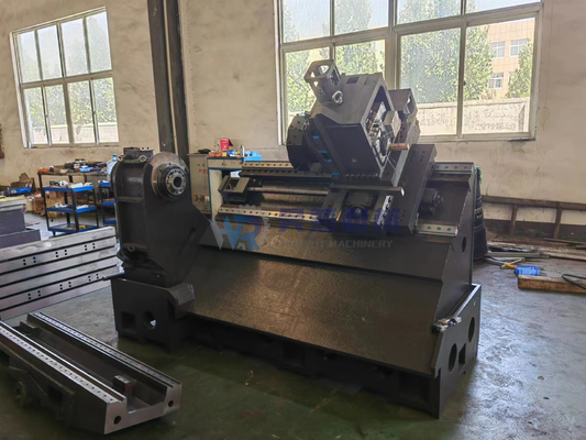 Yüksek hassasiyetli yatay eğimli yatak CNC Dönüştürme Makinesi TCK46P