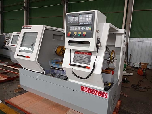 CK6150-750mm CNC Döviz Makinesi 220V Düz Yatak Döviz Makinesi