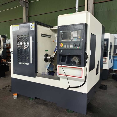 Eğimli Yatak Tck40 Hidrolik Chuck Cnc Dönüştürme Dönüştürme Makinesi