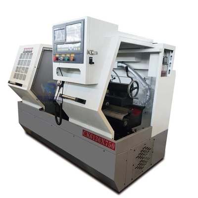 Siemens Sistemi CK6136 Yeni Düz Yatak Otomatik CNC Döviz Makinesi Metal için
