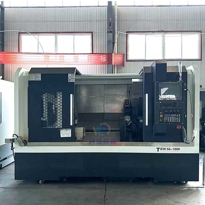 Yatay Tck56-1000 Eğri Yatak Cnc Döner Makinesi Yüksek Hassasiyet