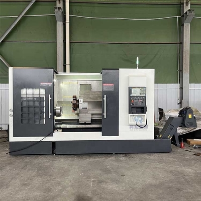 Max Swing Over Bed Diameter mm Φ560 Flat Bed CNC Dönüştürme Makinesi Soğutucu Kapasitesi L150