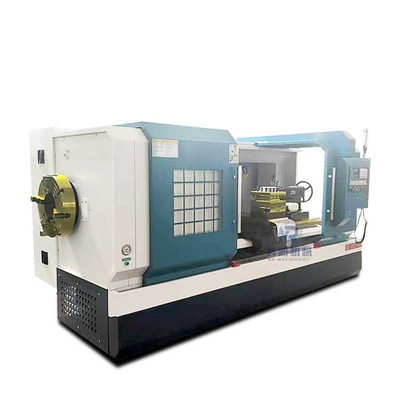 Yüksek hassasiyetli yatay CNC boru iplik makine QK1322-1500 500MM Max kesme uzunluğu ile