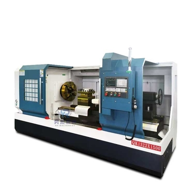 Yüksek hassasiyetli yatay CNC boru iplik makine QK1322-1500 500MM Max kesme uzunluğu ile