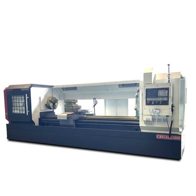 CNC Döner CK6180 CNC Döner 4 İstasyon Turret Siemens Sistemi