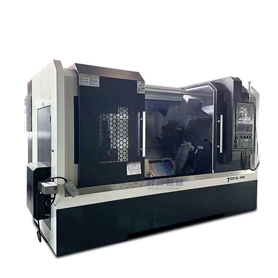 TCK56 CNC Döner Makine Eğri Yatak Döner Canlı Kulesi