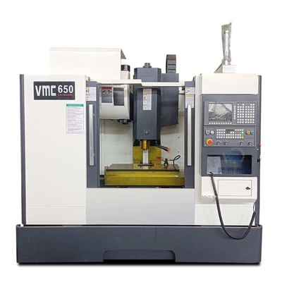 CNC İşlem Merkezi VMC650 Tayvan Döner CNC Dikey Dökme Makinesi