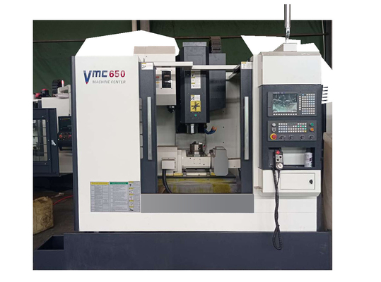 CNC İşlem Merkezi VMC650 Tayvan Döner CNC Dikey Dökme Makinesi